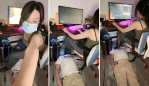 【成都lisa】长时间-电竞女神无意识踩贱奴-97LZTD-101879