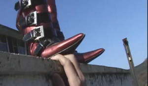 Leg zone - vol.30，户外高跟践踏 BLZ6 R-140414-97LZTD-146080