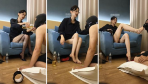 【菀风】胶带封嘴闻原味圣水诱惑-97LZTD-146303