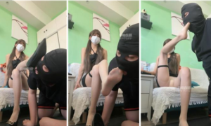 【鹿可】酸臭肉丝脚舔-掐乳-97LZTD-146373