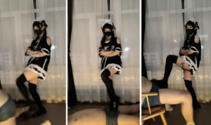 【月和sama】腹黑少女对尾随痴汉的踢裆暴击惩罚-97LZTD-146446