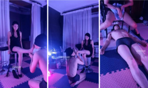 【直播调教视频】【毒S】素人模特首次调教-97LZTD-146669