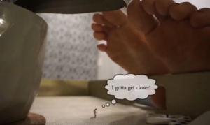【欧美恋足精品】gts性感女巨人无意识美脚惊魂 小人险被胸口夹死 最终仍被脚碾成一摊血水-97LZTD-146711