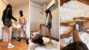 【直播调教视频】【恩恩】双S-纹身小妹白袜踢踹【双视角版】-97LZTD-146771