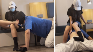 【国产踩踏恋足】【足下生辉】新人女主Mar的二次尝试（半露脸） -97LZTD-146886