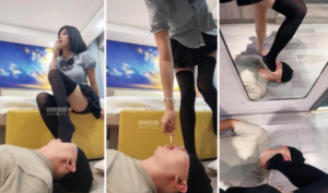 【兮皇】原味白袜+黑丝踩虐骚奴-97LZTD-146991