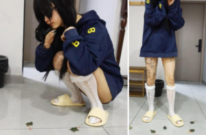处决小乌龟，残忍女生踩喷数十只小乌龟-97LZTD-34993