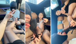 【JonyZ】素人长腿车模S-车内黑丝调-97LZTD-35254