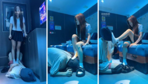 【白鹭】给钱让按摩小妹用白袜玩我-97LZTD-35336