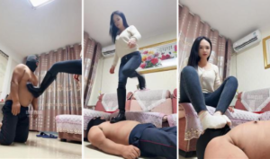 【沐阳大大】长靴女神重度虐打场-97LZTD-35452