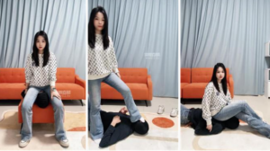 【猴歌】胯下羞辱-牛仔裤坐脸-97LZTD-35542