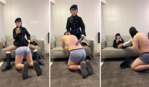 【囡囡】长靴女神S-体验重度鞭打-97LZTD-35658