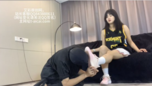 篮球宝贝小宁打完球穿篮球鞋白袜重度踩踏刑奴-97LZTD-35669