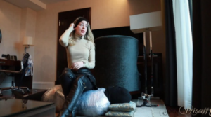 狠毒Grace的保鲜膜木乃伊全体重皮靴踩脸舔鞋底折磨调教！-97LZTD-83454003