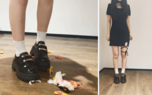 新人青涩女生初踩金鱼-97LZTD-8345415717109