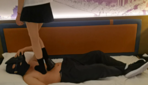 细腿女大小婷肉丝皮鞋黑袜 YC-260423-2-97LZTDGXFC-000003132703314