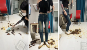 小女生汐汐白袜踩龙虾 -97LZTDGXFC-000003132703796
