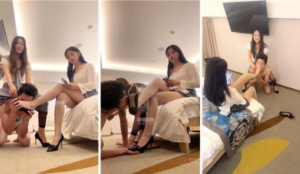 【津津小主】带素人小姐姐双女主调狗奴-97LZTDGXFC-000003132704093