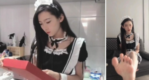 【初柒精品pov】女仆初柒发现雇主受虐嗜好 反攻变主 美脚玩弄辱骂-97LZTDGXFC-000003132704483