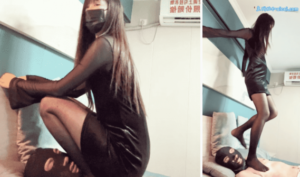 黑丝全体重全程踩踏，全程蹂躏 -97LZTDGXFC-00000313271136
