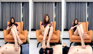 【子琳】贱m只配当地毯-97LZTDGXFC-00000313272551