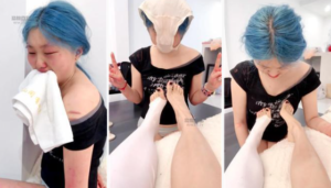 【奶味小仙女】母狗深喉全体重踩踏-97LZTDGXFC-00000313272659