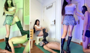 【绝美兔】短靴暴踩贱狗-97LZTDGXFC-00000313272771