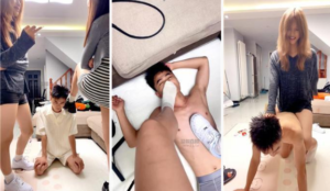 【早早】双S-白袜女神踩骚贱奴【双视角版】-97LZTDGXFC-00000313272791