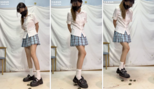【灵ling】灵欢JK俏皮小皮鞋跺爆小乌龟全家！ -97LZTDGXFC-00000313272808