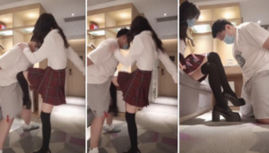 【凛凛】JK学生主踢裆初尝试-97LZTDGXFC-00000313273086