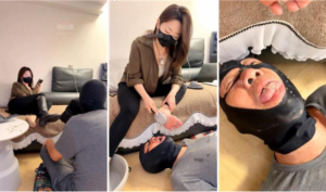 【辣姐】强迫清理超脏鞋底-97LZTDGXFC-00000313273089