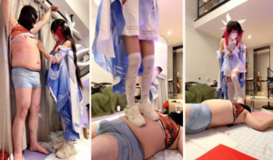 【籁籁大人】cos二次元女神重度虐打-97LZTDGXFC-00000313273097