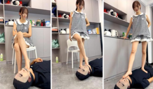 【赛罗】羞涩妹妹玉足美腿踩虐-97LZTDGXFC-00000313273196