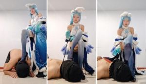 【美少女战士】cos女神脚下羞辱-97LZTDGXFC-00000313273245