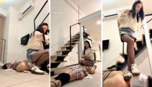【小琼】五花大绑-黑丝脚深喉-97LZTDGXFC-00000313273248