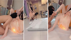 【小羊】脚踩喂食-拴狗链挑逗-97LZTDGXFC-00000313273271