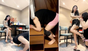 【甜柚】高跟凉鞋美腿挑逗贱M-97LZTDGXFC-000003132732983