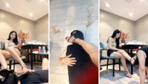【甜柚】高跟凉鞋美腿挑逗贱M-97LZTDGXFC-000003132732983