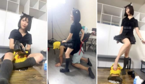 【杏杏子】热舞调教比卡丘舔脚深喉-97LZTDGXFC-000003132733176