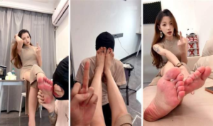 【双子】户外开发顶级颜值美甲玉足素人-97LZTDGXFC-00000313273319029