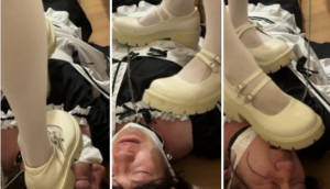 【喵咔】踩到流眼泪丨残忍踩头踩脖踩手近视角 玛丽珍皮鞋重度踩头踩手-97LZTDGXFC-00000313273319254