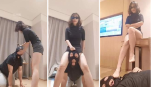 【一点点】高跟碾压踩-美腿夹脖-97LZTDGXFC-00000313273319303