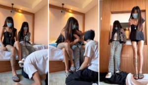【双子】175暴力女大素人虐待殴打-97LZTDGXFC-00000313273319330
