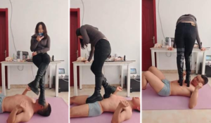 【林十七S】各种鞋子踩踏贱狗-97LZTDGXFC-000003132733193758