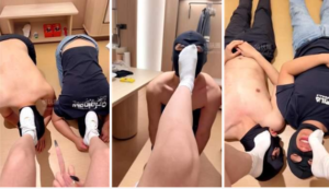 【欣怡】小白鞋白袜玩双狗-97LZTDGXFC-000003132733193856