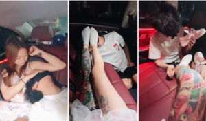 【小白街头搭讪】纹身小妹车内调奴-97LZTDGXFC-000003132733193874