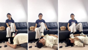 【煎饼狗子】德训鞋黑棉袜女神调【上】-97LZTDGXFC-000003132733193904