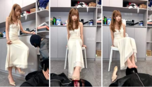 【双子】芭比长裙女神高跟踩踏-97LZTDGXFC-000003132733194043